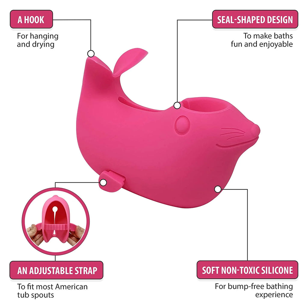 Pink Bath Spout Cover Z5046